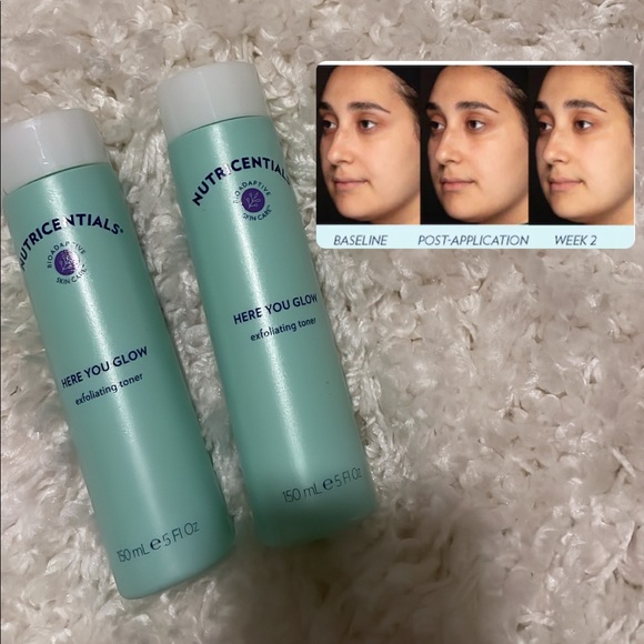 Nuskin Other - (Two) Nutricentials Here You Glow exfoliating toner